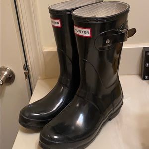 Hunter Gloss Short Rain Boots